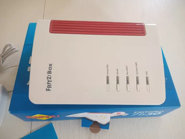 Modem router AVM Fritz!Box 7530 in box Completo
