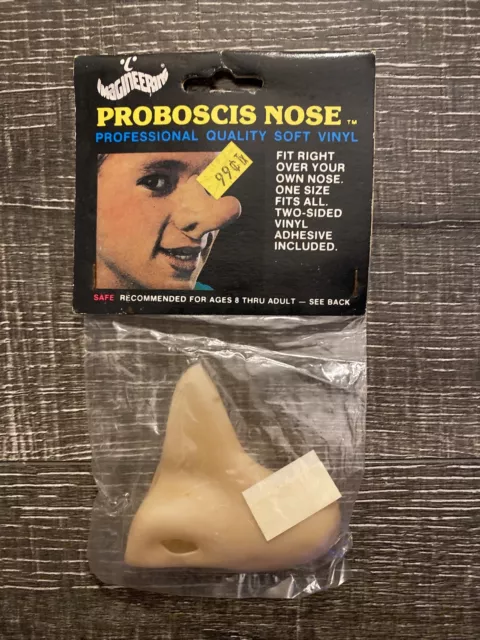 Vintage 1983 Halloween Toy Proboscis Nose Imagineering 1980s