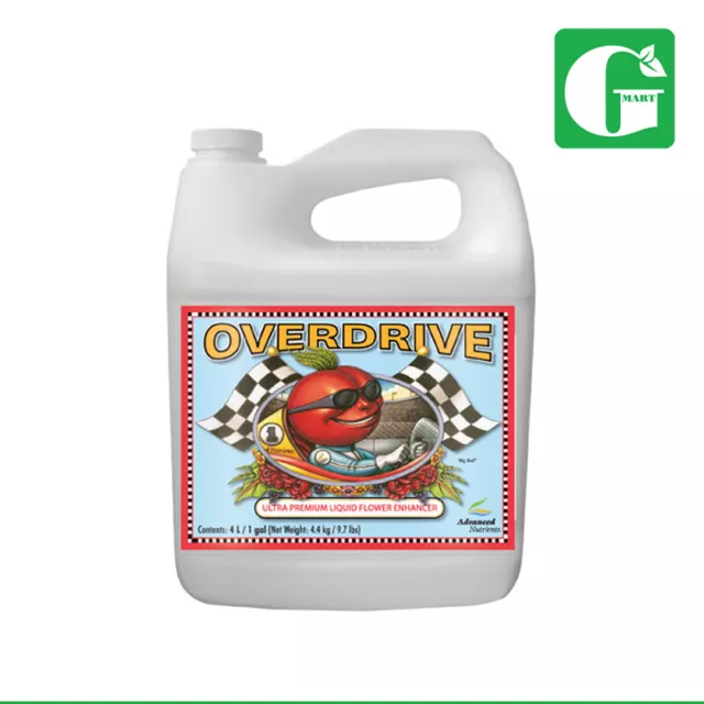 Advanced Nutrients Overdrive 250Ml/500Ml/1 Litre Hydroponics Flower Enhancer