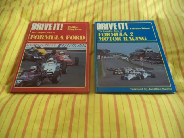 Drive it Formula Ford/ Formula 2 vintage Motor racing books