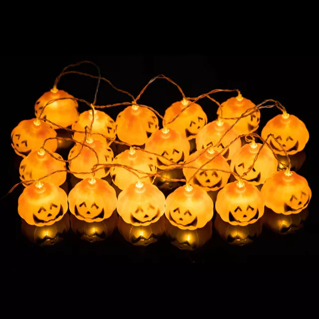 Solar/battery Halloween Pumpkin Shaped String Lights Garden Lights Outdoor UK