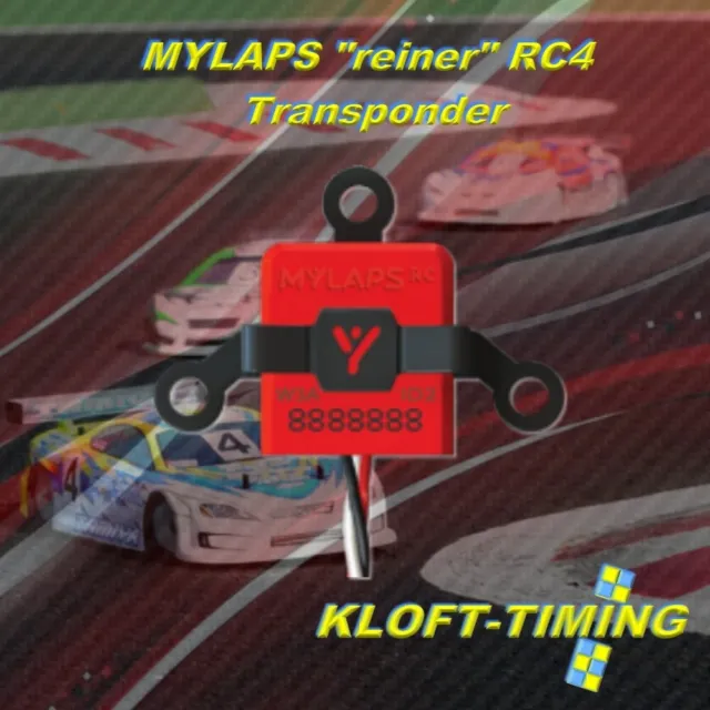 Mylaps  (reiner)  RC4Transponder  #10R120 -- NEU --