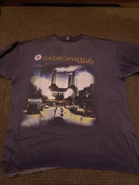 The Who - Qudrophenia Live 1996 North America Tour T Shirt XL