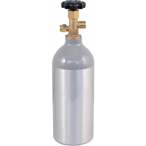 2.5lb CO 2 Tank Aluminum Air Cylinder Draft Beer Kegerator Welding Wine Homebrew