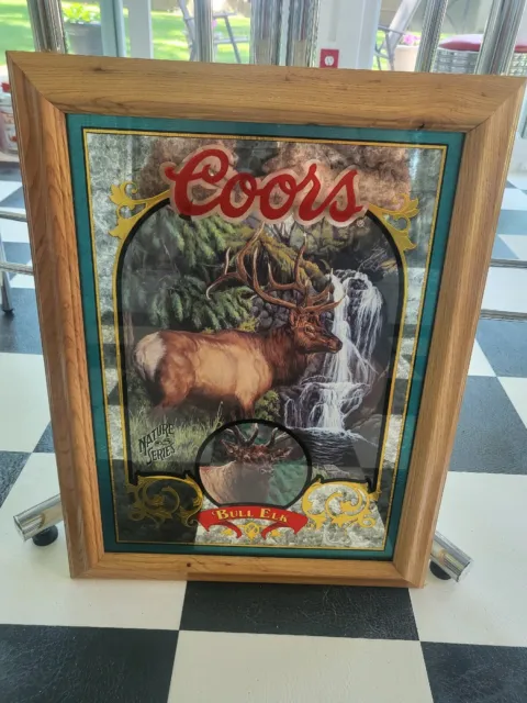 Coors Nature Series #5 . Bulll Elk. Limited-Edition.  #9454