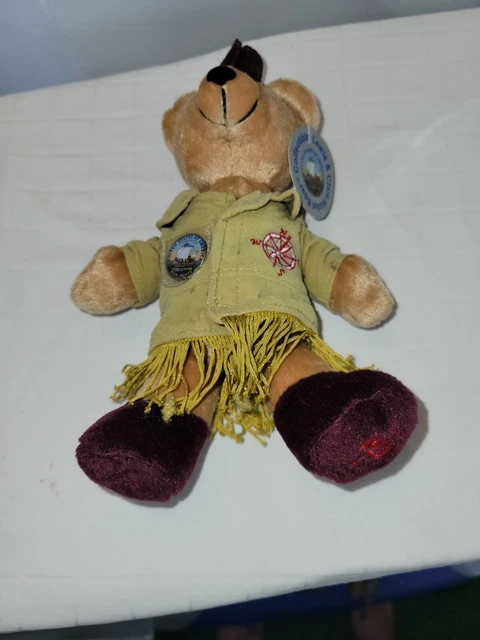 Timeless Toys Lewis & Clark Nickel Collection Stuffed Lewis 8" Bear Outfit Coin