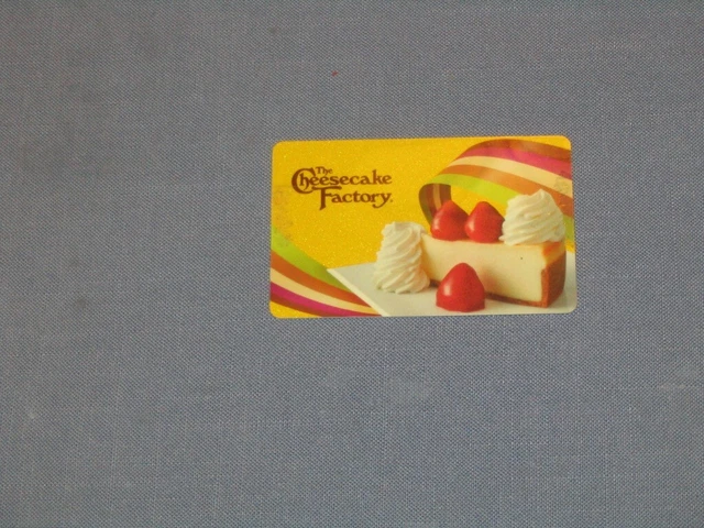 The Cheesecake Factory Gift Card $25 NEW
