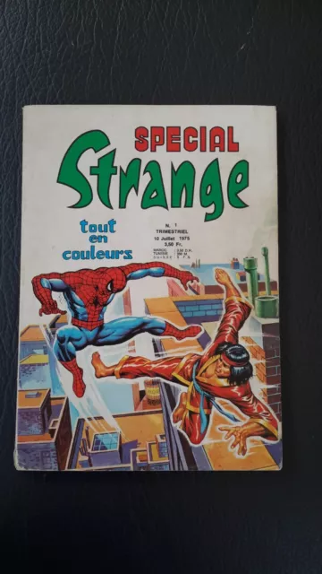 Special Strange n°1 du 10 juillet 1975 Eo