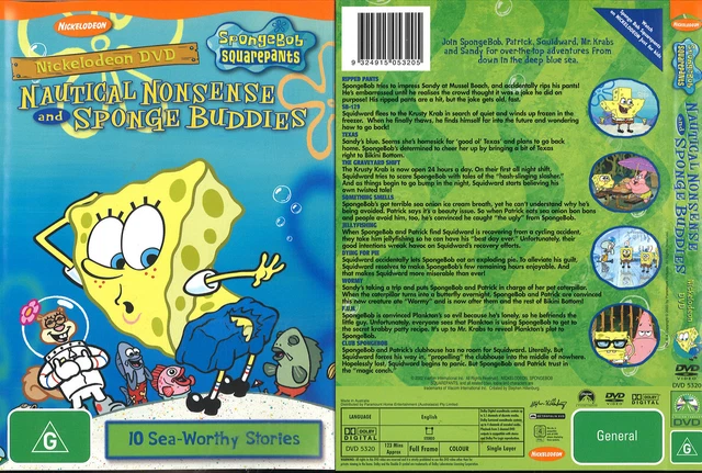 (未使用･未開封品)Nautical &amp; Sponge [DVD] Spongebob Squarepants - Nautical Nonsense/Sponge Buddies
