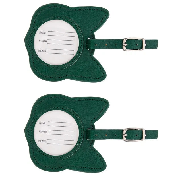 2 Pieces Luggage Tag Travel Carry Bag Women Suitcase Tags Boarding Pass