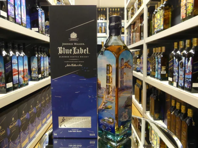 Johnnie Walker Blue Label Cities of Future Sydney 2220 Limited Edition Design