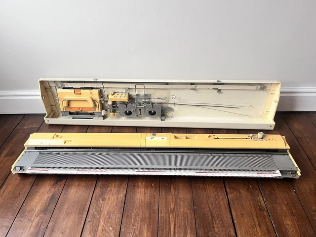 Brother KH-860 Knitting Machine Sun Damaged - Genuinely Untested *Spares/Repairs