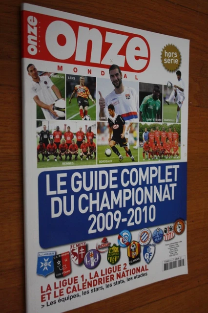 Hors-Série Onze Mondial 1997/98 - Paris SG, OM, Bordeaux - Magazine Football Vintage