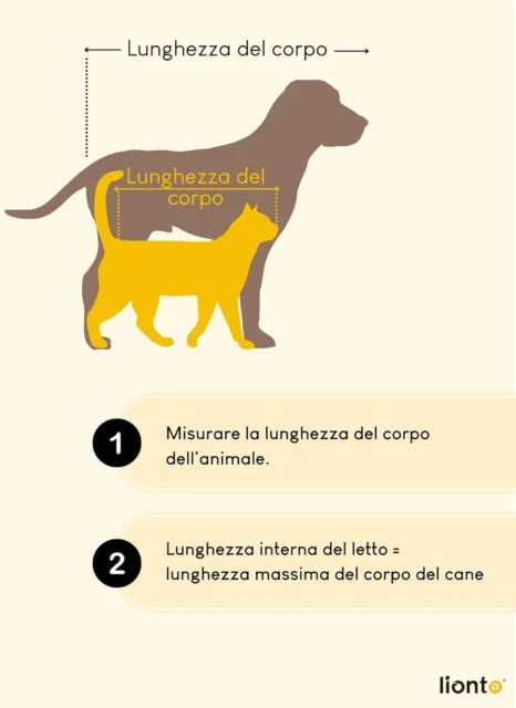 Letto Cuscino per Cani e Gatti Taglia M 60x48 cm - Grigio/Nero 5