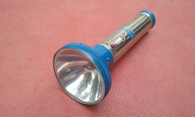 Lampe Torche Daimon Focus Vintage - Rouge - Années 60/70 - Allemagne