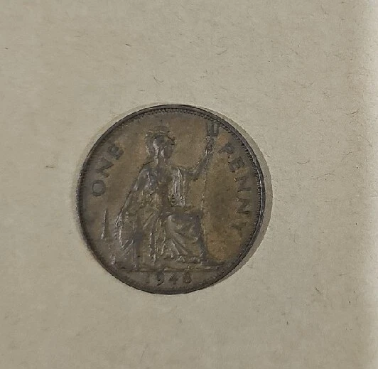 UK -1 penny 1948