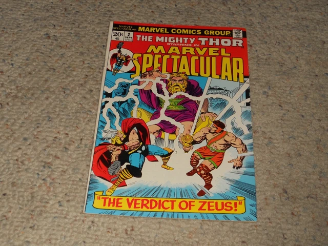 1973 Marvel Spectacular Marvel Comic Book #2 - THE MIGHTY THOR - Nice Copy!!!