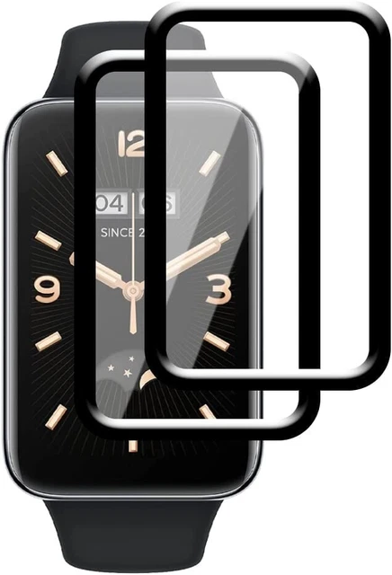 2X 3D Schutzglas für Xiaomi Mi Band 7 Pro Panzerfolie Display Full Screen Curved
