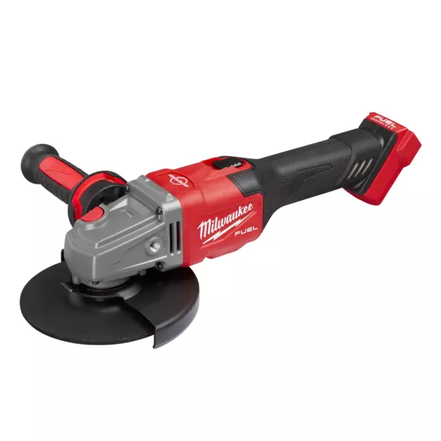 Milwaukee 2981-20 M18 FUEL 4-1/2” - 6” Braking Grinder Kit, Slide Switch, Lock-O