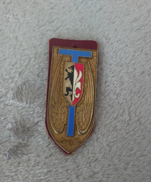 Insigne Militaire Ancien – 1ère Compagnie Saharienne Transmission – Drago Paris