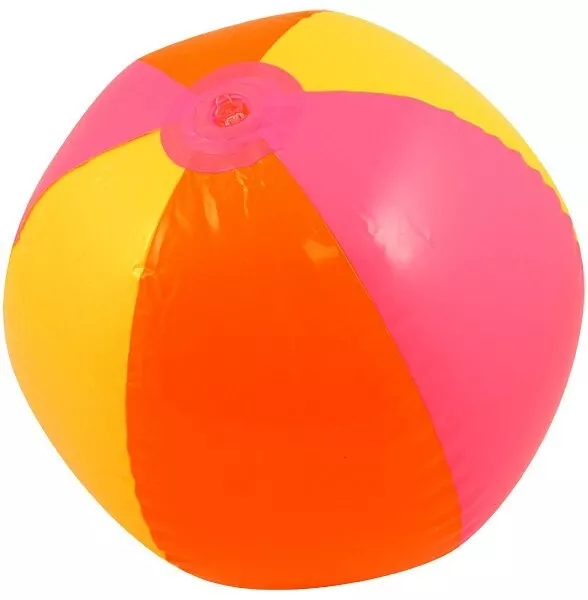 INFLATABLE Blow up Swimming Pool Paddling Beach Ball Summer Garden Party  40cm