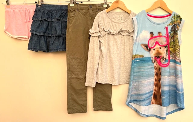 Pacchetto di vestiti per ragazze età 6-7 Next Zara Vertbaudet