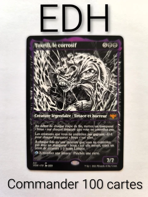 MTG Commander Deck - Arixmethes, Slumbering Isle | 100 Cards | French EDH |  Near Mint Condition Mirage Deck