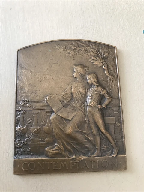 Médaille Exposition Scolaire VILLENEUVE Par BESCHER - XIXème - État TTB à SUPERBE