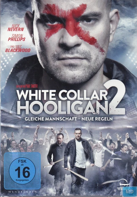 HOOLIGAN 2 - White Collar + DVD + Gleiche Mannschaft - Neue Regeln + Fußball +