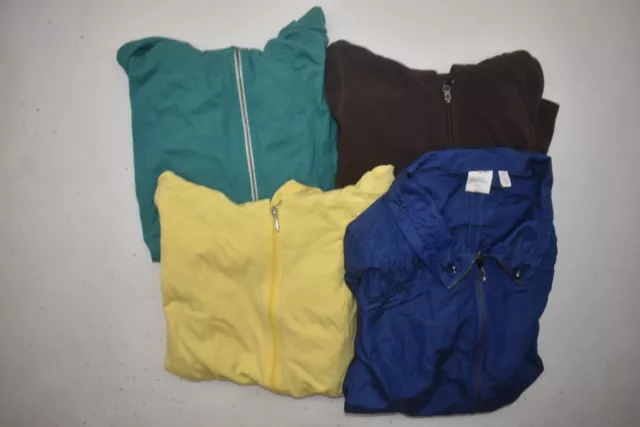 Wholesale Bulk Lot Of 4 Womens Size XL Winter Fall Casual Long Sleeve Jackets