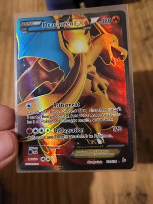Carte Pokemon DRACAUFEU 100/106 Ultra Rare EX Full Art FA XY2 FR OCCASION