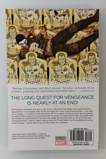 The Punisher Vol. 3 : Last Days by Nathan Edmondson (2015, Trade Paperback) 2
