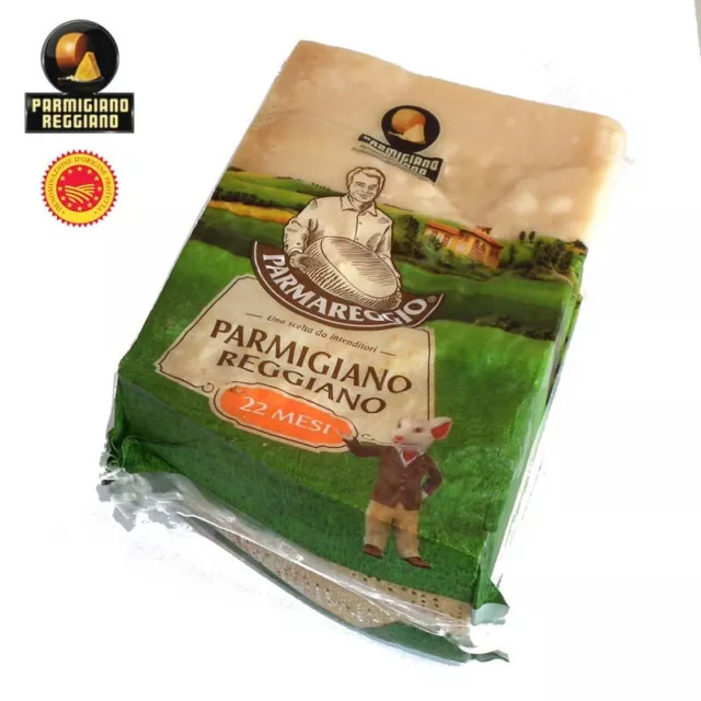 Parmigiano Reggiano D.O.P - 900g Stück - Käse Spezialität - Original Parmesan