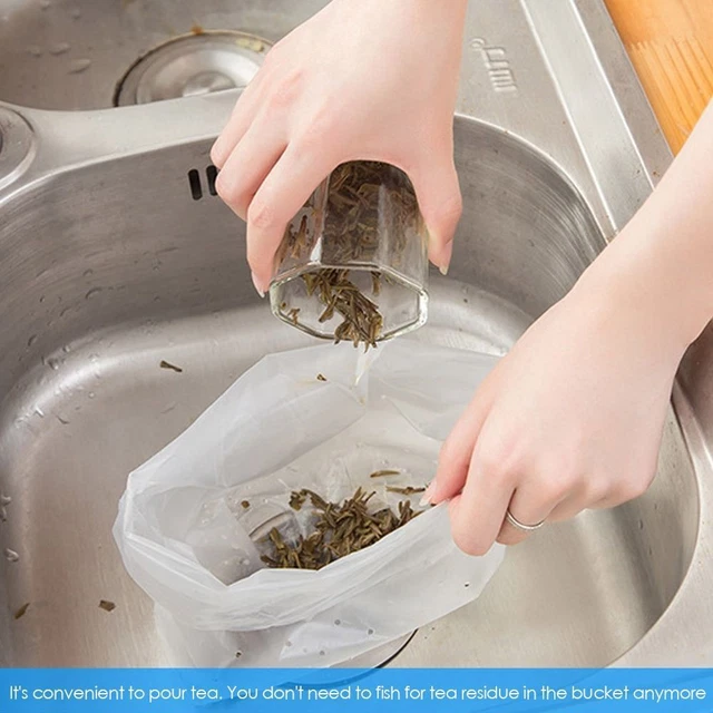 COMPOST BAG KITCHEN Trash Bag Sink Strainer Bags Washing Pouch Drainer