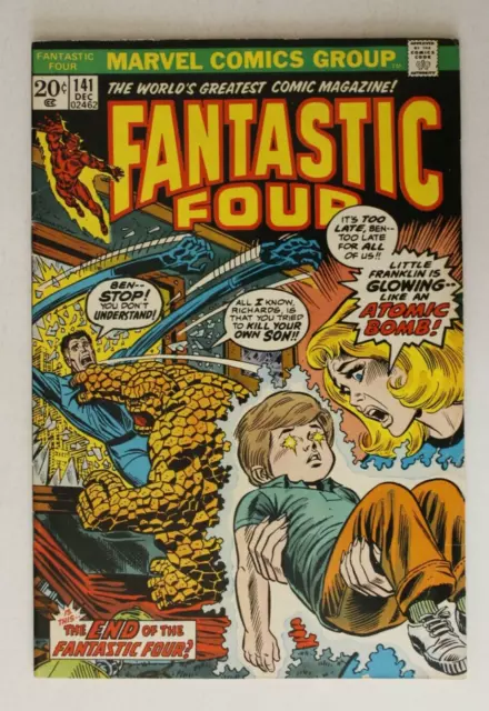 Fantastic Four # 141    Vf   1973  Marvel Comics   Bronze Age