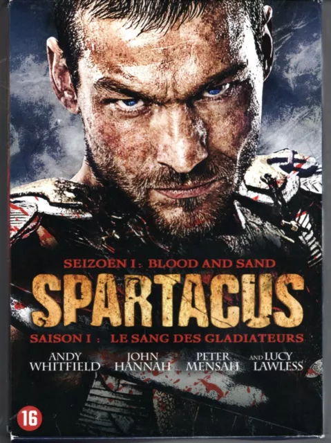 coffret dvd SPARTACUS le sang des gladiateurs saison 1