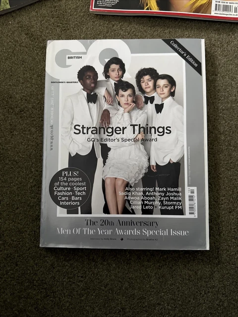 Magazine Stranger GQ MAGAZINE STRANGER Things cast Millie Bobby Brown Finn Wolfhard £10. ...
