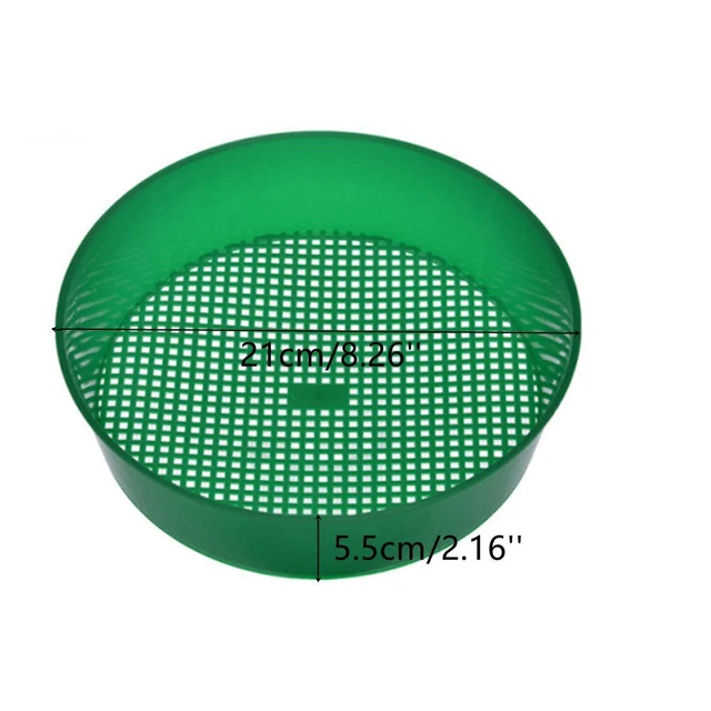 Leichtes Gewicht Mesh des Bodens Garten Sieve Kompost Sifter der Rätsel 2