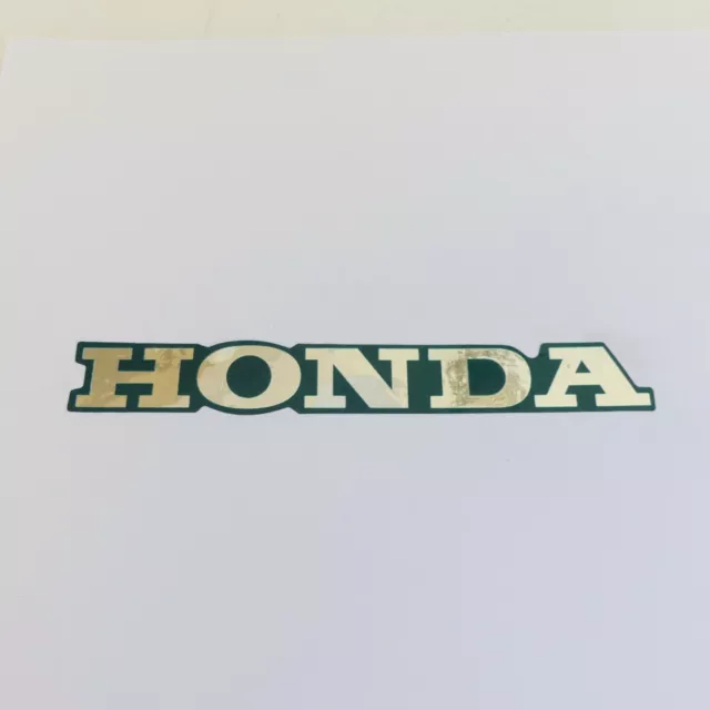 original Honda Aufkleber Sticker Schriftzug Logo Emblem Verkleidung Chrom  B0276