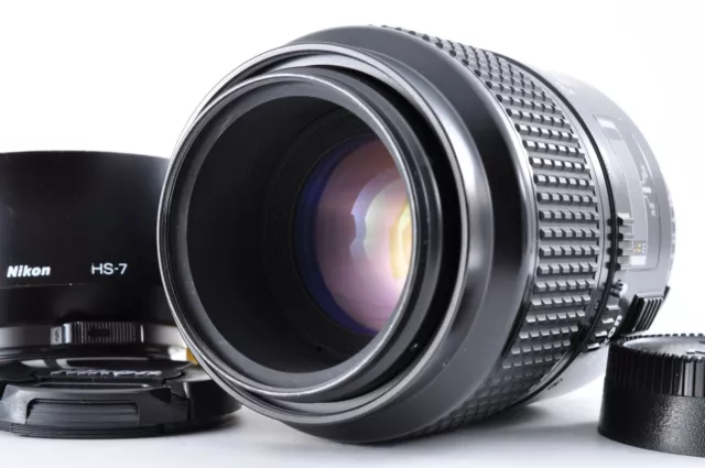 Nikon AF Micro Nikkor 105mm f2.8 D macro Telephoto Lens From Japan [Exc4 w/Hood]