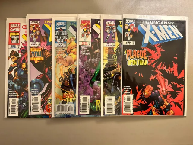 Uncanny X-men (1998-200) vol 1 issues 357-375 & 385, Marvel Comics