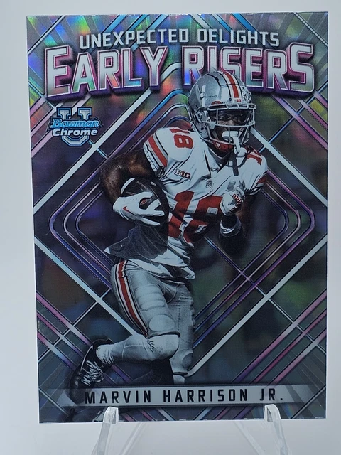 2023 Bowman U chrome Marvin Harrison Jr OSU Buckeyes Ohio State Early Risers CFB