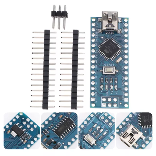 Module de contrôleur micro v3.0 USB nano A5pcs Tmega328P 5V 16M pour TE359 2