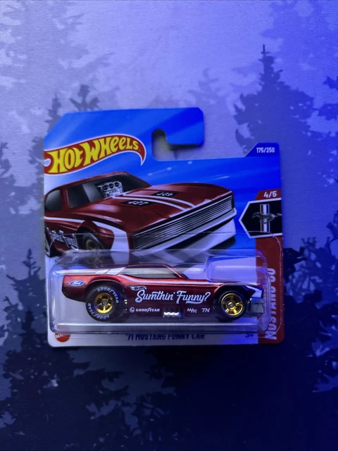 Hot Wheels 07 Ford Mustang Super T-hunt Pneu de Borracha – Diecast