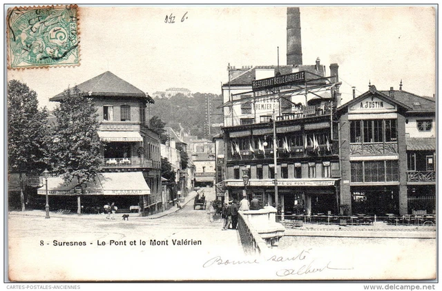 92 SURESNES - le pont et le mont valerien