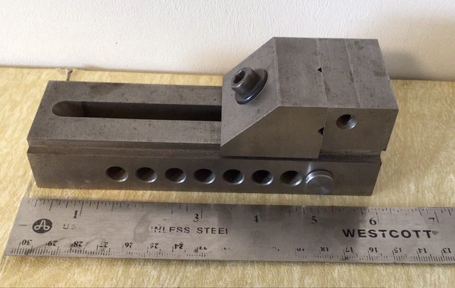 SUBURBAN TOOL GRINDING VISE 5 7/8in MACHINIST USA TOOLMAKER SURFACE GRINDER