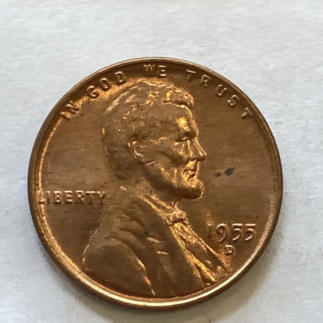 BU 1955-D LINCOLN WHEAT PENNY Denver Uncirculated Cent Same Coin in Pics H16