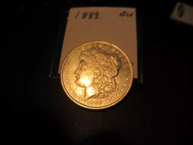 1889 Morgan Silver Dollar - 90% US Coin   GEM  BU