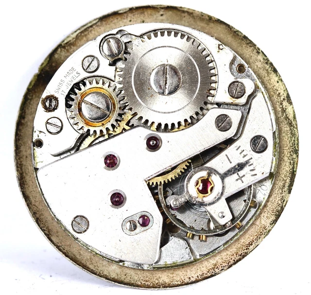 Mouvement De Montre Mécanique FHF 57 - Suisse, Remontage Manuel, Fonctionne, Neuf Sans étiquette
