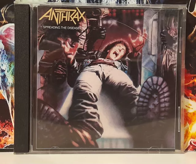 ANTHRAX : Spreading The Disease - 2004 reissue CD album